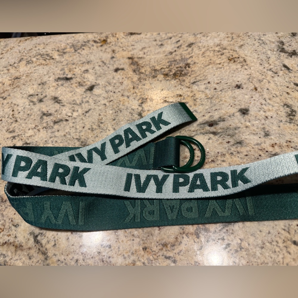 Ivy Park x adidas Green & light blue Belt, adjustable, worn once